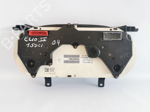 Instrument cluster RENAULT CLIO II (BB_, CB_) 1.5 dCi (B/CB08) | BP19809216C47 