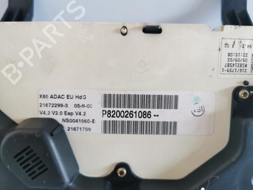 Instrument cluster RENAULT CLIO II (BB_, CB_) 1.5 dCi (B/CB08) | BP19809216C47 
