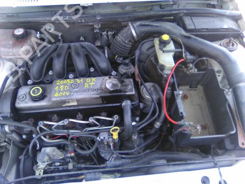 Left front steering knuckle FORD FIESTA III (GFJ) 1.8 D | BP19856827M25 