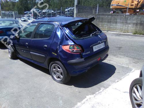 Front right window mechanism PEUGEOT 206 Hatchback (2A/C) 1.1 i | BP19822876C23