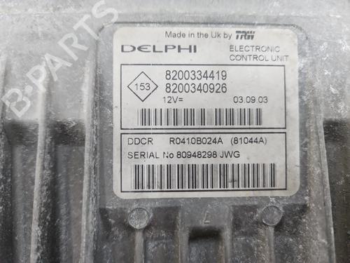 Engine control unit (ECU) RENAULT SCÉNIC II (JM0/1_) 1.5 dCi (JM0F) | BP38039596M57 - Image 5