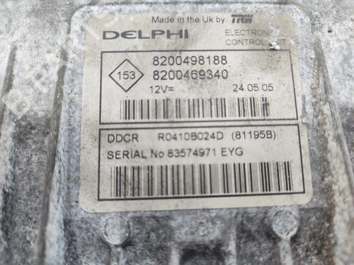 Engine control unit (ECU) RENAULT SCÉNIC II (JM0/1_) 1.5 dCi (JM0F) | BP38038973M57  - Image 5