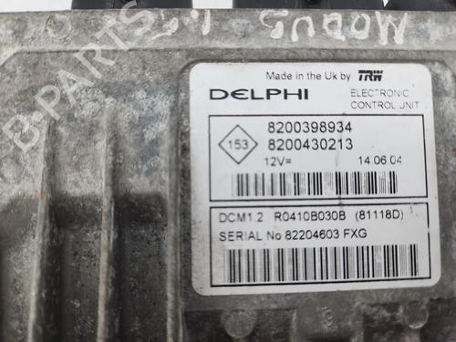Engine control unit (ECU) RENAULT MODUS / GRAND MODUS (F/JP0_) 1.5 dCi (FP0E, JP0E) | BP38039578M57 - Image 5