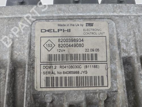 Engine control unit (ECU) RENAULT MODUS / GRAND MODUS (F/JP0_) 1.5 dCi (FP0E, JP0E) | BP38039577M57 - Image 5
