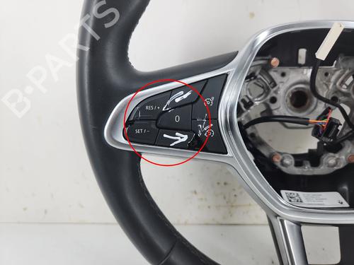 Steering wheel RENAULT CLIO V (B7_) 1.0 LPG (B7MT) | BP38962789C49 - Image 6