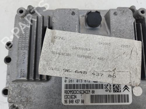 Engine control unit (ECU) CITROËN C4 I (LC_) 1.6 HDi | BP39078234M57 - Image 5