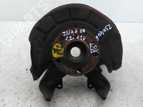 Used Right front steering knuckle SEAT IBIZA III (6L1) 1.2 12V (70 hp) 19836181