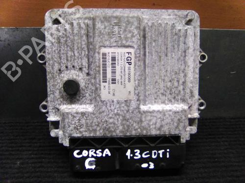 Used Engine control unit (ECU) OPEL CORSA C (X01) 1.3 CDTI (F08, F68) (70 hp) 19846225