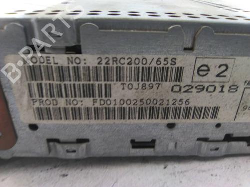 Radio PEUGEOT 206 Hatchback (2A/C) 1.1 i | BP19810673E6 