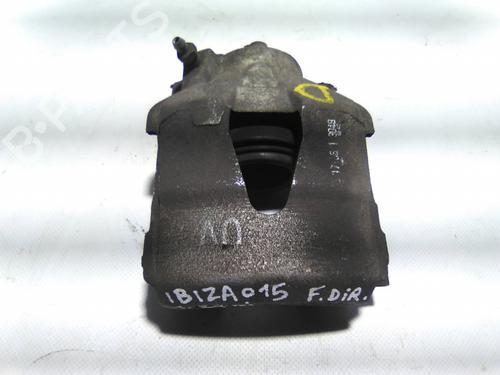 Used Right front brake caliper SEAT IBIZA IV (6J5, 6P1) 1.2 TDI (75 hp) 19812577