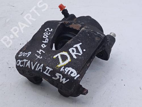 Used Right front brake caliper SKODA OCTAVIA II Combi (1Z5) 1.9 TDI (105 hp) 28705992