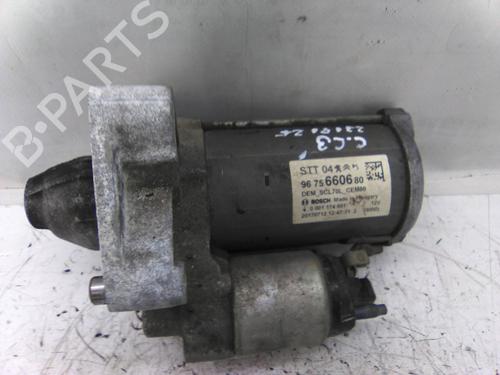 Startmotor CITROËN C3 / C3 ORIGIN III (SX) 1.6 BlueHDi 100 (99 hp) 19837883