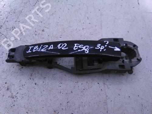 Used Front left exterior door handle SEAT IBIZA III (6L1) 1.2 (64 hp) 19851584