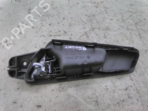 Front right exterior door handle VW PASSAT B6 (3C2) 1.9 TDI | BP19813961C129 