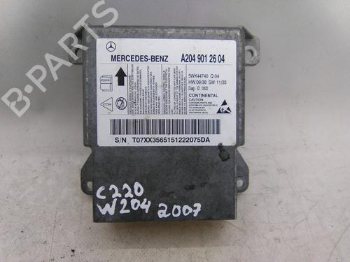 Used ECU airbags MERCEDES-BENZ C-CLASS (W204) C 220 CDI (204.002) (163 hp) 19915783