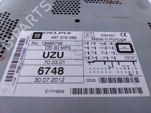 Bilradio OPEL CORSA D (S07) 1.3 CDTI (L08, L68) | BP19873751E6 