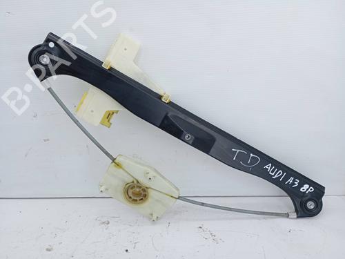 Used Rear right window mechanism AUDI A3 (8P1) 2.0 TDI (136 hp) 19850745