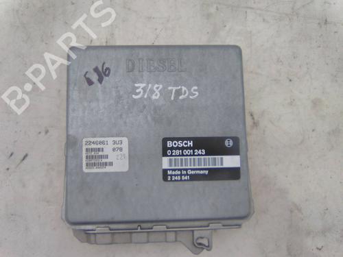 Used Engine control unit (ECU) BMW 3 (E36) 318 tds (90 hp) 19843352