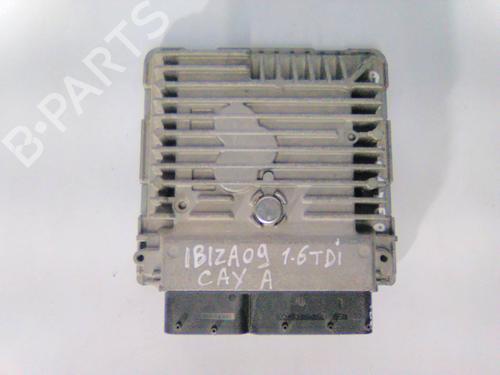 Used Engine control unit (ECU) SEAT IBIZA IV (6J5, 6P1) 1.6 TDI (90 hp) 19867803