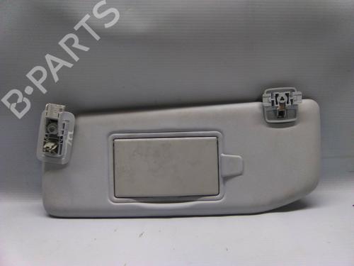 Used Left sun visor PEUGEOT 208 I (CA_, CC_) 1.4 HDi (68 hp) 19871067