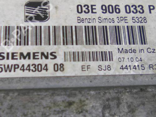 Engine control unit (ECU) SEAT IBIZA III (6L1) 1.2 | BP23041828M57 