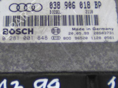Engine control unit (ECU) AUDI A3 (8L1) 1.9 TDI | BP19838697M57 