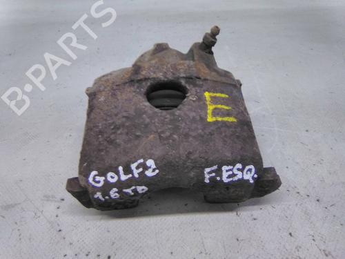 Used Left front brake caliper VW GOLF II (19E, 1G1) 1.6 TD (70 hp) 19814465