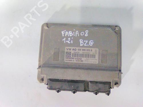 Used Engine control unit (ECU) SKODA FABIA II (542) 1.2 (60 hp) 19867689