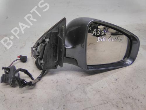 Used Right mirror AUDI A3 (8P1) 2.0 TDI 16V (140 hp) 19876285