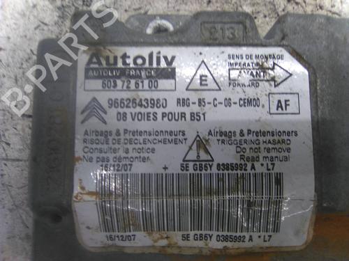 ECU airbags CITROËN C4 I (LC_) 1.6 HDi | BP19829768M53 