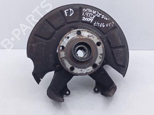 Achsschenkel rechts vorne für SKODA OCTAVIA II Combi (1Z5) 1.9 TDI (105 hp) 28705987