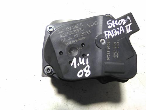 Used Throttle body SKODA FABIA II (542) 1.4 (86 hp) 19876263