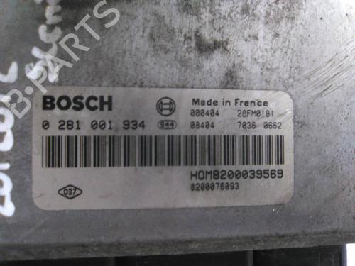 Steuergerät Motor RENAULT SCÉNIC I MPV (JA0/1_, FA0_) 1.9 dCi (JA05, JA1F) | BP27500258M57 