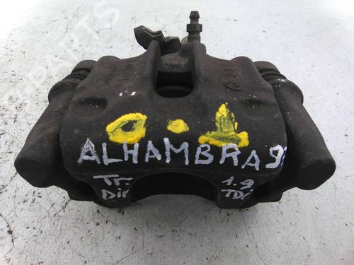 Used Right rear brake caliper SEAT ALHAMBRA (7V8, 7V9) 1.9 TDI (90 hp) 19868149