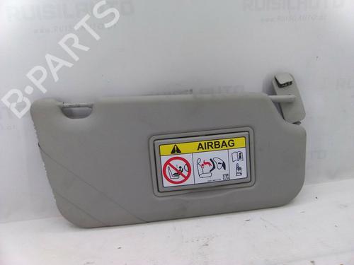 Used Right sun visor FORD FIESTA VI (CB1, CCN) 1.5 TDCi (75 hp) 19875389