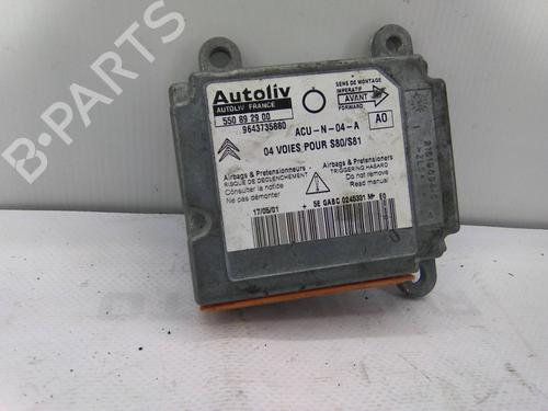 Used ECU airbags CITROËN SAXO (S0, S1) 1.1 X, SX (54 hp) 22952446