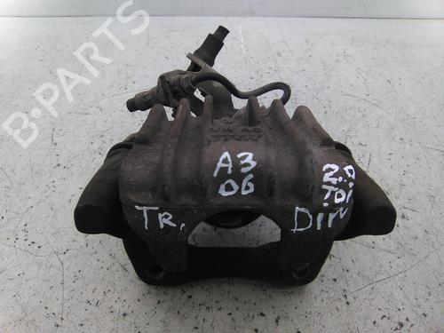 Used Right rear brake caliper AUDI A3 (8P1) 2.0 TDI 16V (140 hp) 19872709