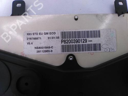Instrument cluster OPEL VIVARO A Bus (X83) 1.9 DTI (F7, J7, A07) | BP19867406C47 