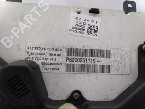 Instrument cluster RENAULT CLIO II (BB_, CB_) 1.5 dCi | BP28279217C47 