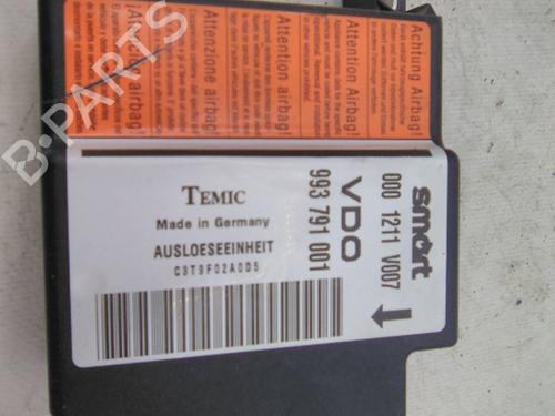 Airbag styreenhed SMART FORTWO Cabrio (450) 0.6 (61 hp) 19837673
