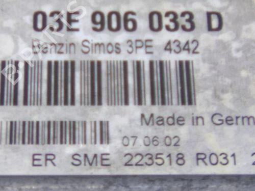 Engine control unit (ECU) SEAT IBIZA III (6L1) 1.2 | BP19824741M57 