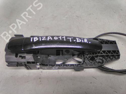 Rear right exterior door handle SEAT IBIZA IV (6J5, 6P1) 1.6 TDI | BP19856968C130 