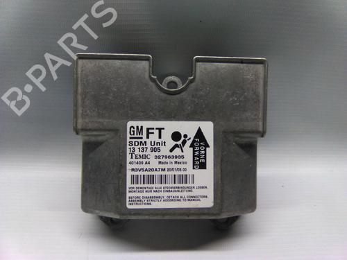 Kollisjonspute styreenhet OPEL ASTRA H (A04) 1.9 CDTI (L48) (150 hp) 19861850