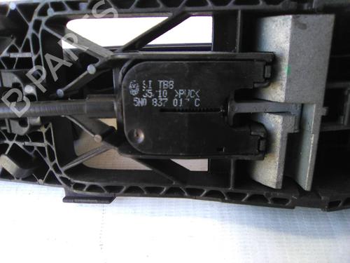 Rear left exterior door handle VW GOLF VI (5K1) 1.6 TDI | BP19833663C130 