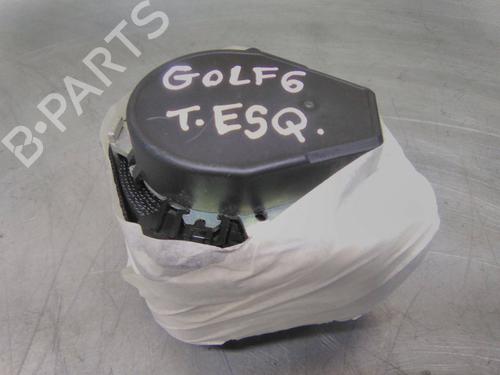 Used Rear left seatbelt VW GOLF VI (5K1) 1.6 TDI (90 hp) 19844386