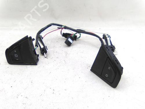 Used Steering wheel controls Steering wheel controls RENAULT GRAND SCÉNIC III (JZ0/1_) 1.5 dCi (JZ0A) (86 hp) 29566953 29566953