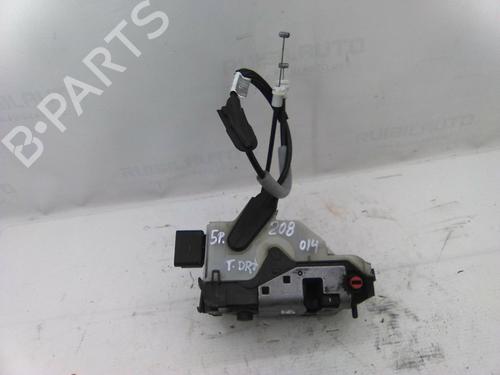 Used Rear right lock PEUGEOT 208 I (CA_, CC_) 1.4 HDi (68 hp) 19822488