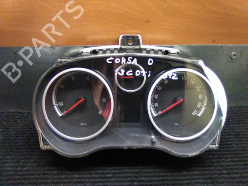 Used Instrument cluster OPEL CORSA D (S07) 1.3 CDTI (L08, L68) (75 hp) 19857091