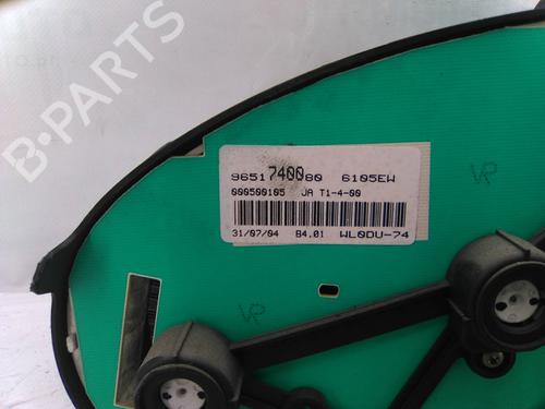 Instrument cluster CITROËN BERLINGO / BERLINGO FIRST Box Body/MPV (M_) 2.0 HDI 90 (MBRHY, MCRHY) | BP19814797C47 