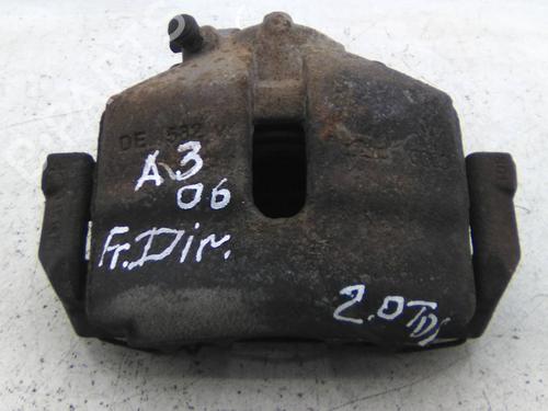 Used Right front brake caliper AUDI A3 (8P1) 2.0 TDI 16V (140 hp) 19872707